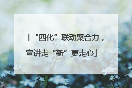 “四化”联动聚合力，宣讲走“新”更走心