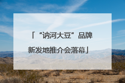“讷河大豆”品牌新发地推介会落幕