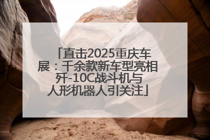 直击2025重庆车展：千余款新车型亮相 歼-10C战斗机与人形机器人引关注