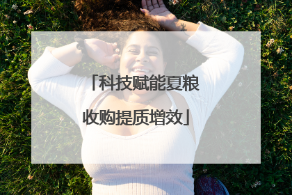 科技赋能夏粮收购提质增效