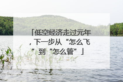 低空经济走过元年，下一步从“怎么飞”到“怎么管”