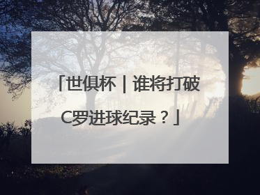 世俱杯｜谁将打破C罗进球纪录？