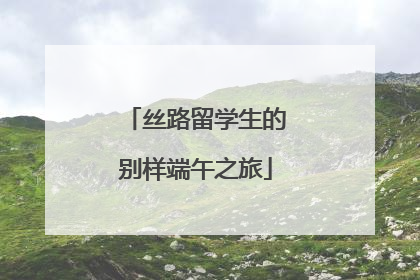 丝路留学生的别样端午之旅