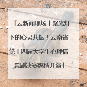 云新闻现场丨聚光灯下的心灵共振！云南省第十四届大学生心理情景剧决赛燃情开演