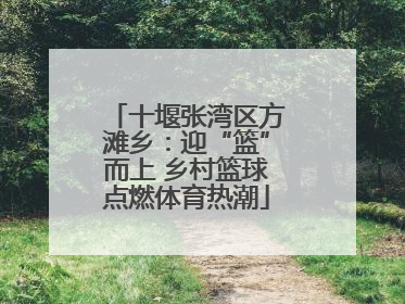十堰张湾区方滩乡：迎“篮”而上 乡村篮球点燃体育热潮