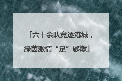 六十余队竞逐港城，绿茵激情“足”够燃