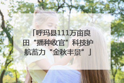 呼玛县111万亩良田“播种收官”科技护航蓄力“金秋丰景”