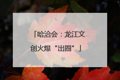 哈洽会：龙江文创火爆“出圈”