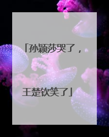 孙颖莎哭了，王楚钦笑了