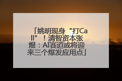 姚明现身“打Call”！清智资本张煜：AI赛道或将迎来三个爆发应用点
