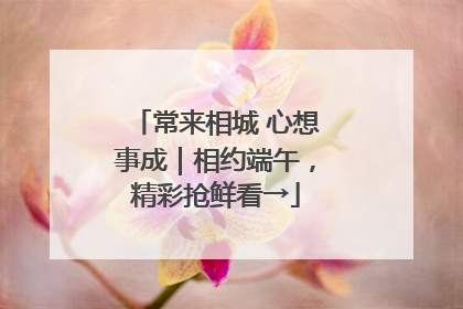 常来相城 心想事成｜相约端午，精彩抢鲜看→