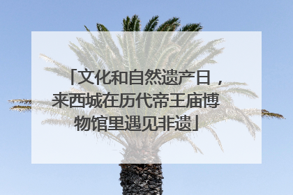 文化和自然遗产日，来西城在历代帝王庙博物馆里遇见非遗