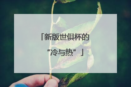 新版世俱杯的“冷与热”