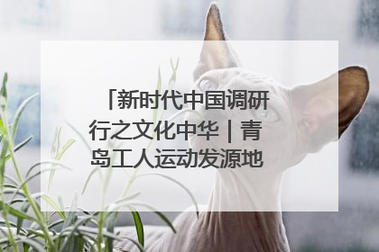 新时代中国调研行之文化中华｜青岛工人运动发源地红色文化浸人心