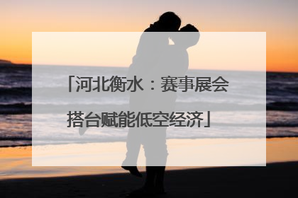 河北衡水：赛事展会搭台赋能低空经济