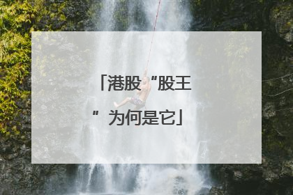 港股“股王”为何是它