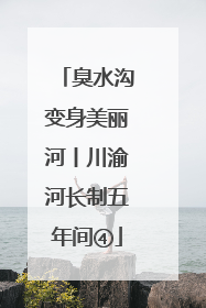 臭水沟变身美丽河丨川渝河长制五年间④