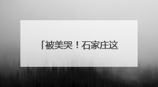 被美哭！石家庄这面花墙藏不住了