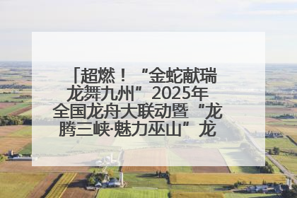 超燃！“金蛇献瑞 龙舞九州”2025年全国龙舟大联动暨“龙腾三峡·魅力巫山”龙舟邀请赛圆满落幕！
