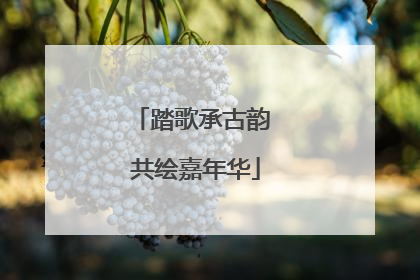 踏歌承古韵 共绘嘉年华