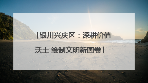 银川兴庆区：深耕价值沃土 绘制文明新画卷