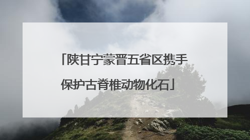 陕甘宁蒙晋五省区携手保护古脊椎动物化石